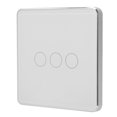 thumbnail image 3 of Interruptor de luz inalámbrico inteligente Panel táctil Control remoto 3 bandas para TUYA Zigbee con sincronización, 3 of 5