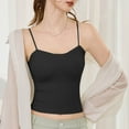 thumbnail image 5 of HADST Women's Athletic Workout Tank Tops Breathable Summer Shirts with Spaghetti Straps Slim Fit, Solid Color Camisole, 5 of 7