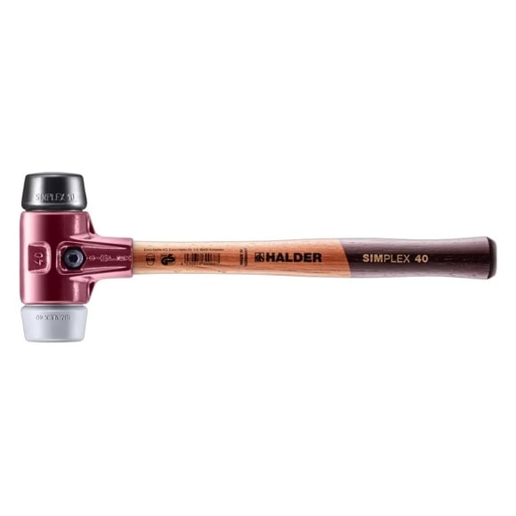 3023040 Soft-Face Mallet "Simplex" 40mm of Rubber/TPE-Mid