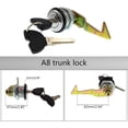 thumbnail image 4 of mmirethe 3pcs/set Trunk Lock Motorcycle Tail Box Tail Electric Motorcycle Rear Box Trunk Scooter Rear Rear 1Set, 4 of 6
