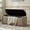 Khaki, variant on Usaint Upholstered Flip Top Storage Bench, Beige, 280 lb Limit