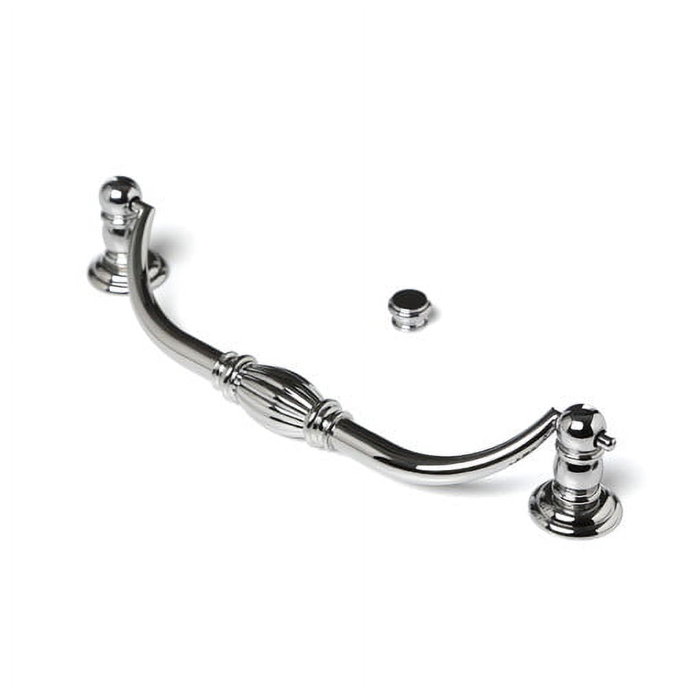Alno A233-8-PA Tuscany Bail Pull Polished Antique