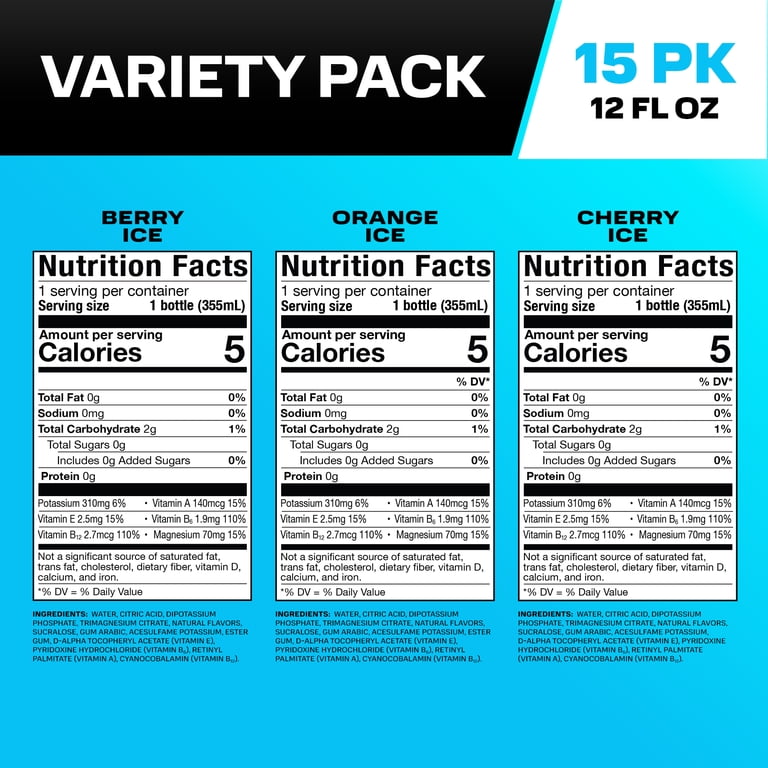 PRIME, Hydration Sports Drink, 12 fl oz, Variety Pack - Walmart.com