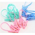 thumbnail image 4 of Paquete de 24 pasadores de clip para pinzas para ropa, cuerda multicolor, clip para colgar, tendedero, colgador a prueba de viento, calcetín, tendedero de ropa, pinzas para ropa de plástico de polipropileno, ganchos JM, 4 of 5