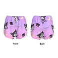 thumbnail image 5 of Lsque Sanrio Printed Women's Running Shorts with Liner Pockets,Elastic Quick Dry Workout Athletic Gym Yoga Shorts,Womens High Waist Shorts-Large, 5 of 9