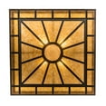 thumbnail image 4 of Meyda Tiffany 194853 Mission Prime 4 Light 43" Wide Semi-Flush Square Ceiling Fixture -, 4 of 7