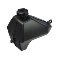 AlveyTech Black Plastic Fuel Tank for 50cc, 70cc, 90cc, and 110cc ATVs, 4-Wheeler Quad Scooter Parts