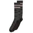 thumbnail image 2 of Perry Ellis Mens Casletic Allover Pattern Dress Socks, Black, 7-12, 2 of 3