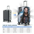 thumbnail image 2 of Roman Reigns Luggage Cover Protector, Washable Elastic Suitcase Cover with Zipper and Buckle, Fits 18-32 Inch Luggage, Anti-Scratch & Dustproof, 2 of 9