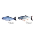 thumbnail image 1 of 2x Kitty Fernando juguetes de peces Flotantes Realistas juguetes de Entrenamiento de simulación, 1 of 8