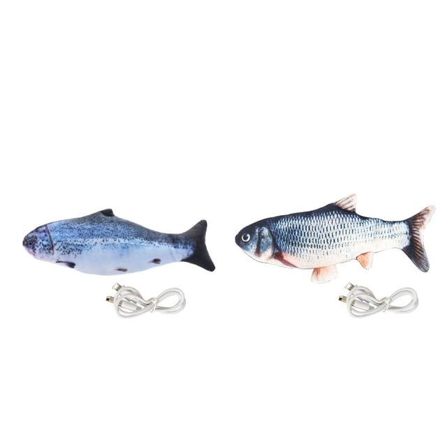 2x Kitty Fernando juguetes de peces Flotantes Realistas juguetes de Entrenamiento de simulación