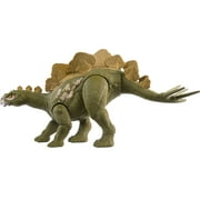 Jurassic World Wild Roar Dinosaur, Hesperosaurus Action Figure Toy with Sound
