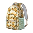 thumbnail image 2 of Watercolor Sunflower Artwork Backpack - Vintage & Waterproof Bookbag for College Students and Commuters, 2 of 5