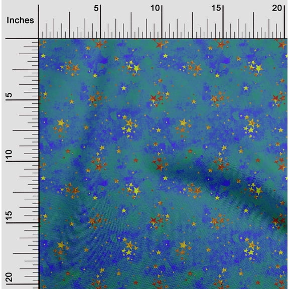 oneOone Silk Tabby Lapis Blue Fabric Batik Dress Material Fabric Print Fabric By The Yard 42 Inch Wide