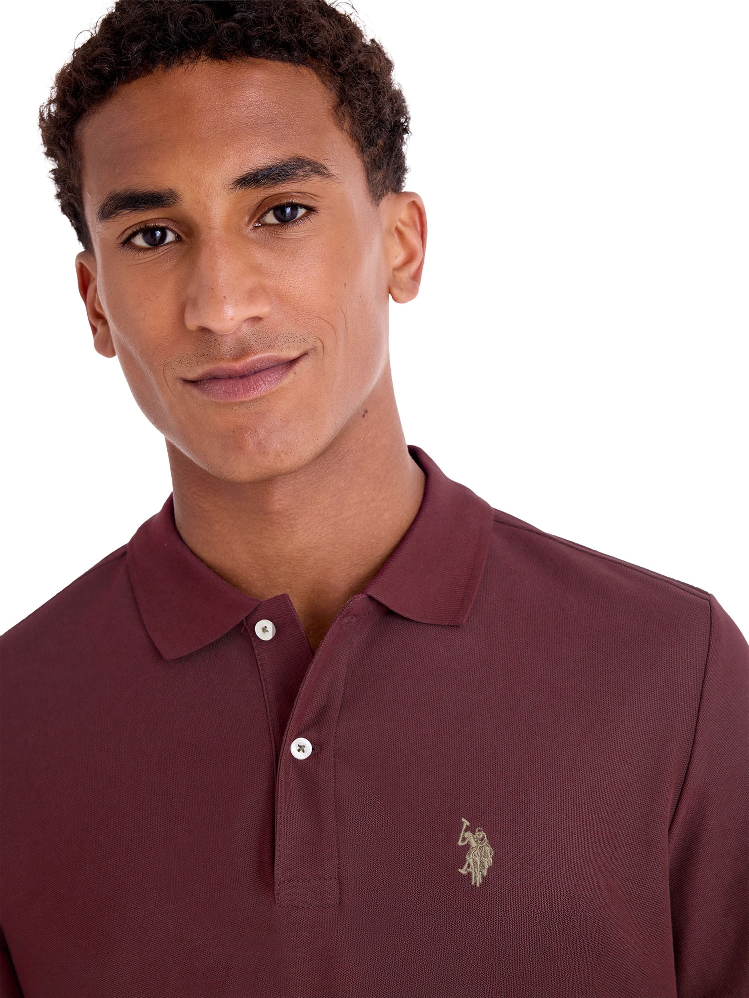 U.S. Polo Assn. Men's Performance Pique Polo Shirt