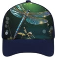 thumbnail image 1 of Dragonfly Green Baseball Cap Classic Golf Cap Soft Dad Hat Multicolor Adjustable Low Profile Hat Unisex, 1 of 6