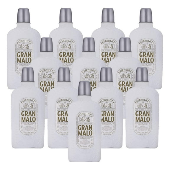 Pack de 12 Licor con Tequila Gran Malo Horchata 750 ml GRAN MALO Gran malo Horchata Horchata