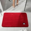 thumbnail image 4 of Absorbent Bathroom Floor Mat | Quick-Dry Door Mat for Dorm & Home | Non-Slip Shower & Toilet Carpet | Machine Washable Bath Rug | 1 Piece, 4 of 5