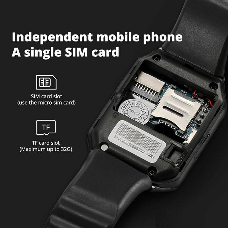 Teyjry Bluetooth Smart Watch W Camera Sim Card Tf Sd Card Slot Smartwatch Phone For Iphone Ios Android Samsung