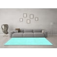 thumbnail image 3 of Ahgly Company Indoor Rectangle Oriental Light Blue Traditional Area Rugs, 5' x 8', 3 of 4