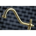 thumbnail image 4 of Kingston Brass KB1792AXBS Heritage 8 Inch to 16 Inch Wide Spread Polished Brass, 4 of 7