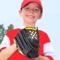 thumbnail image 5 of LLDYYDS Guantes de softbol de 11.5 pulgadas para adultos, niños y niñas, gruesos, para béisbol, para interior, para mano izquierda, cómodos, con soporte para muñeca, color rosa, 5 of 5