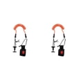 thumbnail image 3 of Greeniant Correa de surf Accesorios deportivos ajustables Equipo al aire libre Suministros de surf Cuerda de tobillos Cable de pierna de taladro de acero Naranja 2piezas Greeniant CBP499363, 3 of 5