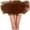 Coffee, variant on Womens Tulle Tutu Skirt Layered Elastic Waist Fluffy Casual Party Dance Mini Skirt