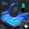 thumbnail image 2 of EMS Foot Massager USB Rechargeable Electric Foot Stimulator Massager,6 Modes 9 Intensity,Improves Circulation,Relax Stiffness Muscles Relieve Feet and Legs Pain, 2 of 5