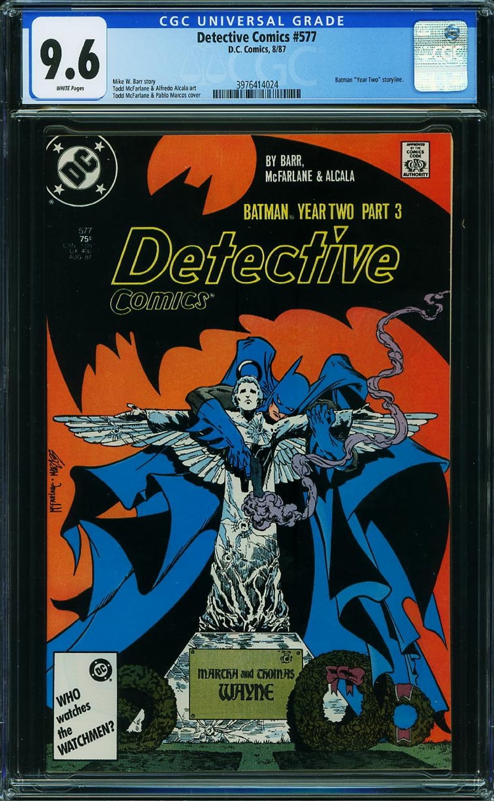 Cover of Detective Comics #577