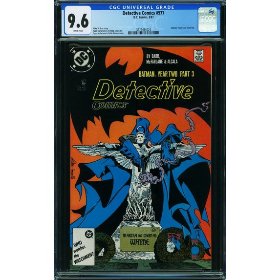 Detective Comics #577 - CGC 9.6 Comic Book