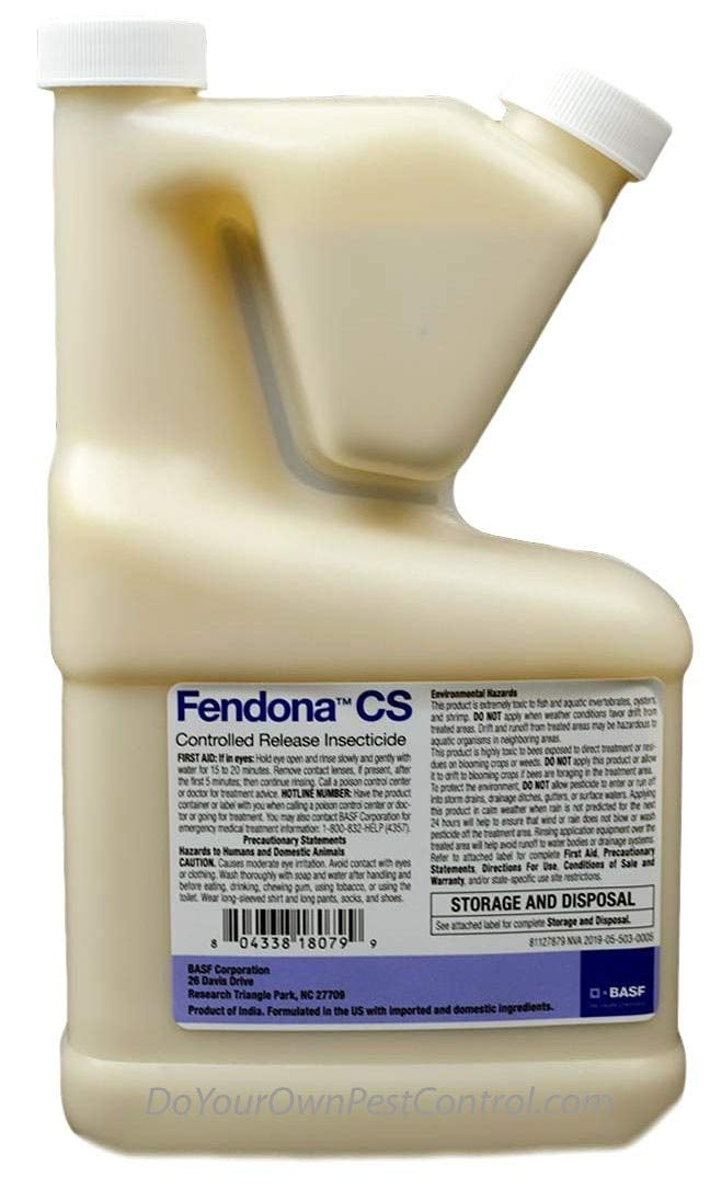 Fendona CS Microencapsulated Insecticide - Kills Crawling & Flying Insects -16 fl oz Bottle by BASF