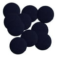 thumbnail image 4 of simhoa 10 Pcs Boutons en Tissu 23mm pour Chemises Robes Costumes Bleu Foncé, 4 of 8