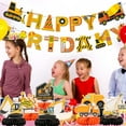 thumbnail image 5 of 7 PCS Truck Theme Decorations Construction Honeycomb Centerpieces Table Toppers for Kids Birthday Theme, 5 of 7