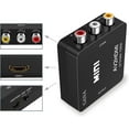 thumbnail image 4 of RCA To HDMI, 1080P Mini RCA Composite CVBS AV To HDMI Video Audio Converter Adapter Supporting PAL/NTSC with USB Charge Cable for PC Laptop Xbox PS4 PS3 TV STB VHS VCR Camera DVD, 4 of 8