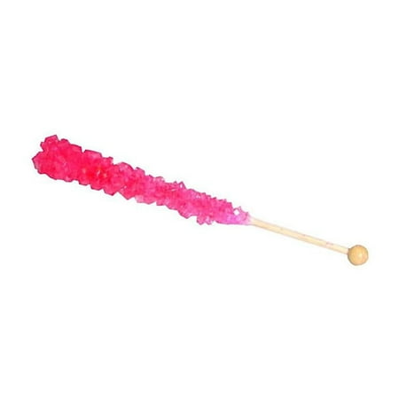 Espeez Rock Candy Sticks Cherry Hard Candy 36 Pieces (262-00034)