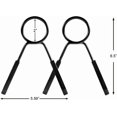 thumbnail image 2 of Spring Clip Collars for Olympic Barbell 2-inches, Barbell Collar Clip Weightlifting Accessory with Easy-Grip Handle (Sold in Pair), 2 of 4