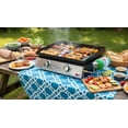 thumbnail image 4 of Flame King 2-Burner Propane FlatTop Tabletop Cast Iron Grill Griddle for Outdoor Cooking, Gifts for Father, 4 of 14