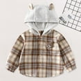 thumbnail image 2 of UYYX Baby Fall Clothes Boy Girls Flannel Shirts Baby Toddler Boys Long Sleeve Shirt Flannel Buffalo Plaid Shirts Button Down Jacket Top Outfit Fall Winter Clothes 5-6 Years, 2 of 9