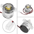 thumbnail image 3 of Health Gear Brushless Submersible Water Pump, 12V DC 6W Food Grade Mini Water Pump for Aquarium, Fountain, Small Fish Pond, Solar System, Radiators, W, 3 of 5