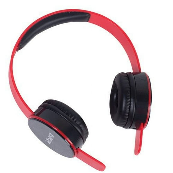 Iboost HP9933RD Stereo Headphones Red W/microphon