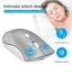 thumbnail image 5 of YWYT G864 2.4G Ratón inalámbrico Diseño ergonómico 3 engranajes DPI ajustable Batería de litio recar YWYT Negro, 5 of 6