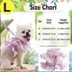 thumbnail image 2 of Tirantes y trajes de piel para cachorros, bonitos trajes de piel con tirantes para cachorros, vestidos con tirantes para perros para niñas, vestidos de flores para mascotas para primavera y verano, 2 of 5