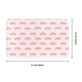 thumbnail image 2 of Bathroom Rugs Non Slip Washable - Three Cute Pigs Pink Kitchen Mats for Floor, Area Rugs for Entryway Rugs Indoor, Laundry Bathroom Room Door Rug with Rubber Backing 20x31.5in, 2 of 8