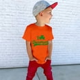 thumbnail image 5 of XIMIN Kids' St. Patrick's Day Soft Short-Sleeve Crew Neck T-Shirt - Distressed Green "I Love Shenanigans" Graphic, Festive Irish Top for Boys & Girls, 5 of 7