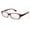 Brown, variant on Only Moment Reading Glasses for Women Men Plastic Blue Light Blocking, Anti Eyestrain/UV 400 Filter Readers with Spring Hinge Red One Size