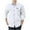 White, variant on JURANMO Sales of The Day Clearance Long Sleeve Shirts for Men Regular Fit Casual Work Blouse Button Down Cargo Shirts Lightweight Jackets Overshirt with Pockets White L