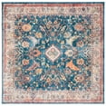 thumbnail image 2 of SAFAVIEH Bristol Xzavier Oriental Polyester Area Rug, Blue/Light Gray, 7' x 7' Square, 2 of 8