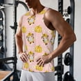 thumbnail image 5 of KLL Watercolor Gnomes Print Men's Muscle Gym Workout Stringer Tank Tops Bodybuilding Fitness T-Shirts Tank Tops Men-3X-Large, 5 of 7