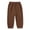 Dark Brown, variant on YTDSCS Kids Toddler Baby Sweatpants Cotton Trousers for Boys Girls,1-8 Years Elastic Solid Color Active Pants Long Pants Casual Joggers Mosquito Pants Soft Pants